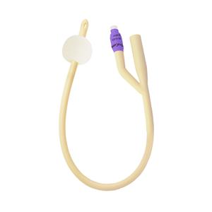 TruCath 2-Way Foley Catheter Silicone Elastomer Coated Latex 22Fr 5mL