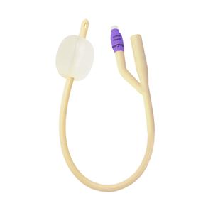TruCath 2-Way Foley Catheter Silicone Elastomer Coated Latex 22Fr 30mL