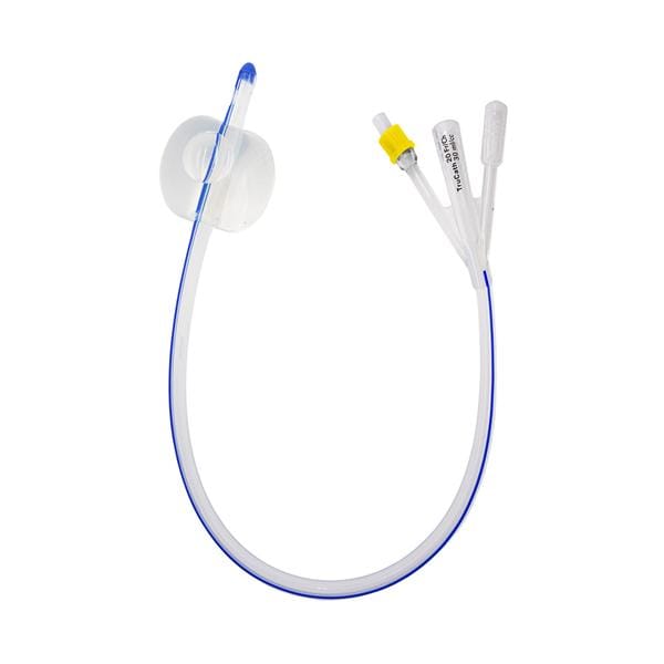 TruCath 3-Way Foley Catheter 100% Silicone 20Fr 30mL