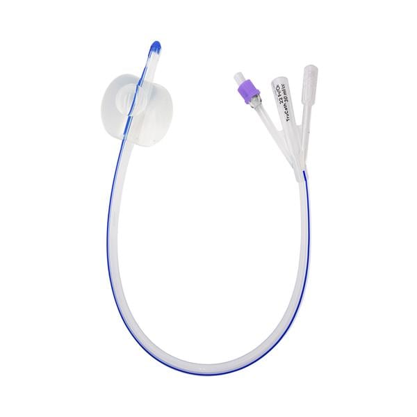 TruCath 3-Way Foley Catheter 100% Silicone 22Fr 30mL