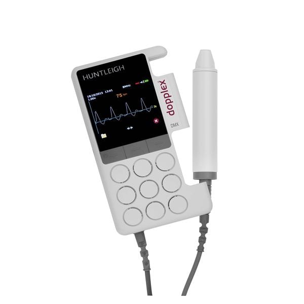 Dopplex DMX Vascular Doppler Rechargeable Battery Full Color/High Resolution Ea