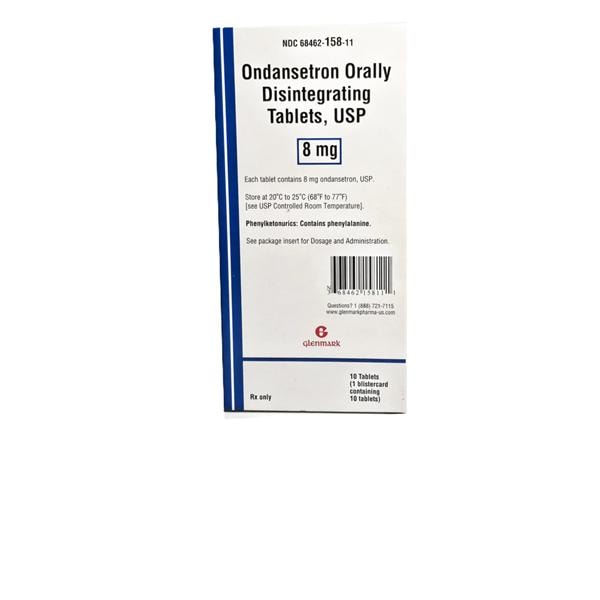 Ondansetron Orally Disintegrating Tablets 8mg Blister Pack 10/Package Each