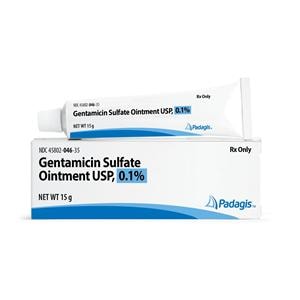 Gentamicin Sulfate Topical Ointment 0.1% Tube 15gm Each