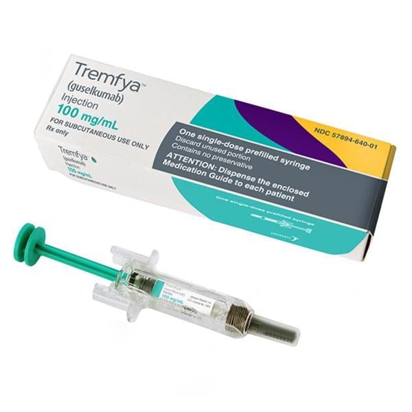 Tremfya Injection 100mg Prefilled Syringe 1mL Each