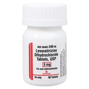 Levocetirizine Tablets 5mg Bottle 90/Bottle Each