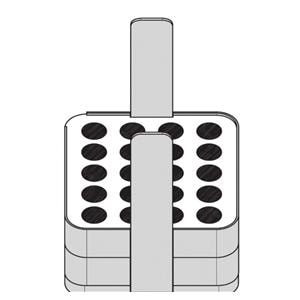 Rotor Adapter For 20 Reaction Vessels Ea