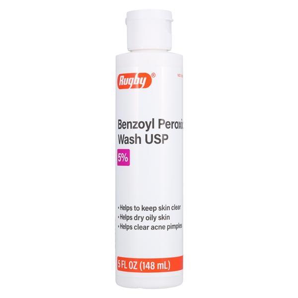 Benzoyl Peroxide Acne Wash 5% 5oz Bottle 5oz/Bt