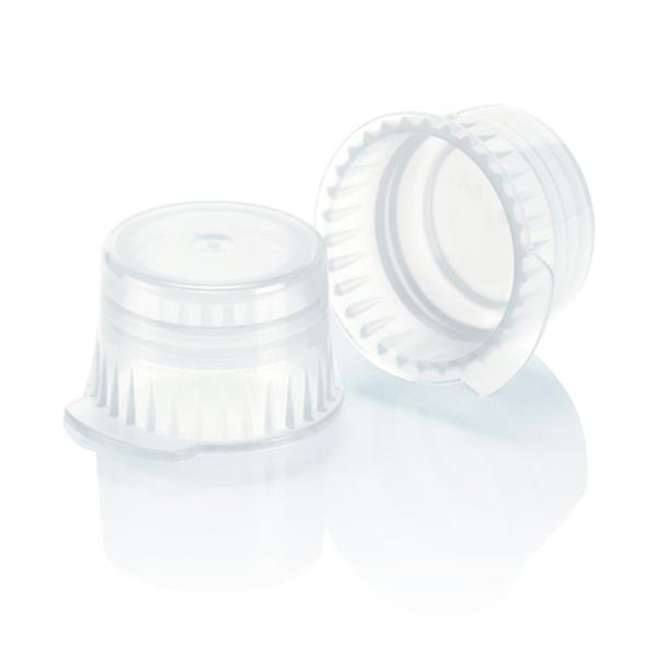 Snap Cap Polyethelyne Clear 1000/Bg
