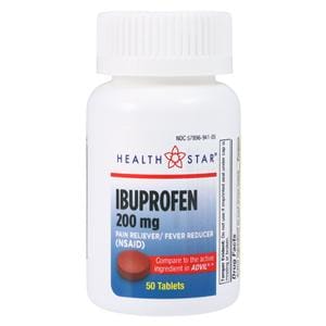 Ibuprofen Tablets 200mg Bottle 50/Bt