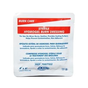 Hydrogel Burn Dressing 4x4" Ea