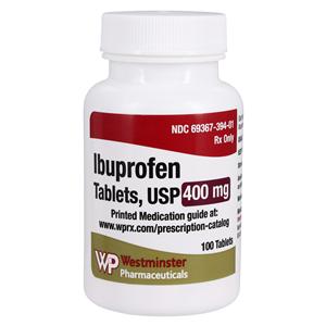Ibuprofen Tablets 400mg Bottle Each
