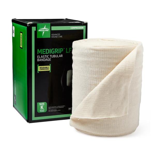 Medigrip Tubular Bandage Elastic 8-1/4"x11yd Tan Non-Sterile Bx