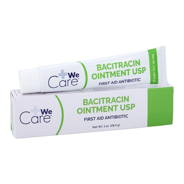Bacitracin w/o Zinc Ointment 500u/gm 1oz 1oz/Tb, 72 TB/CA