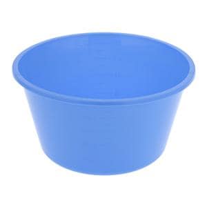 Surgical Bowl Round Plastic Blue 32oz