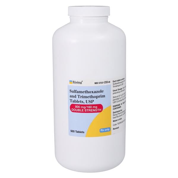 Sulfamethoxazole/Trimethoprim 2X Tabs 800mg/160mg Btl 500/Bottle Each