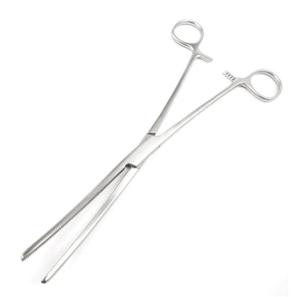 Rochester Pean Hemostatic Forceps Curved 12" Stainless Steel Non-Sterile Ea