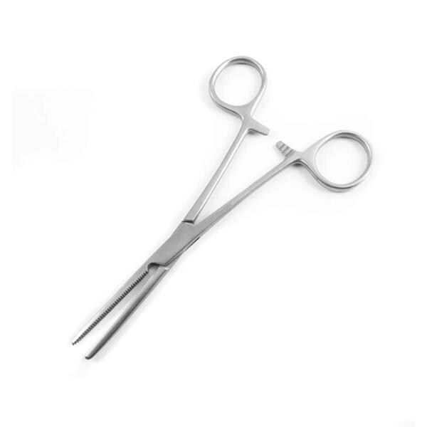 Rochester Pean Hemostatic Forceps Straight 10-1/4" Stainless Steel NS Ea