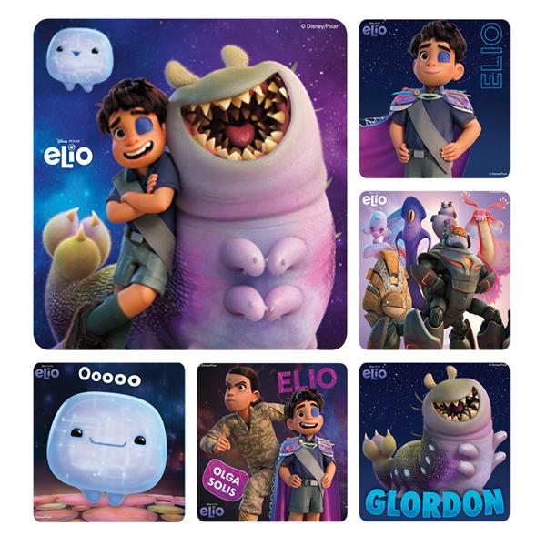 Disney Pixar Stickers Kids Disney Pixar Elio 100/Roll