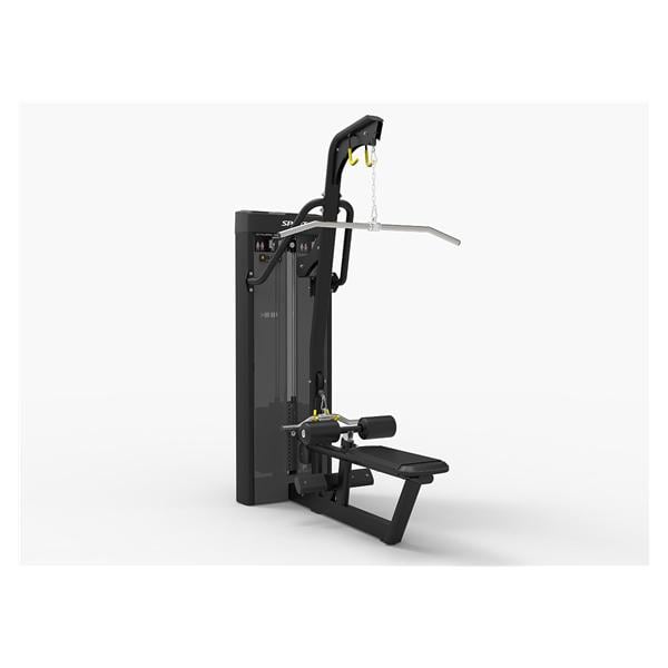 Spirit Fitness Pull Down Rowing Machine New Black 200lb Heavy-Gauge Steel