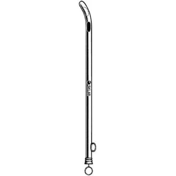 Urological Catheter Blunt Tip Chrome Plated 14Fr