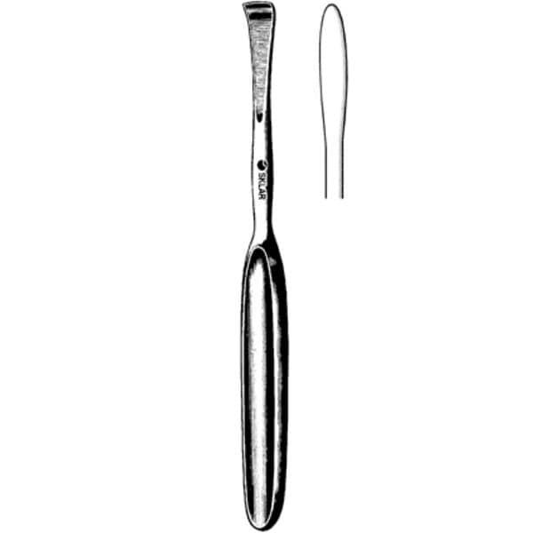 Sklar Langenbeck Periosteal Elevator 7.5" Blunt Stainless Steel NS Rsbl Ea