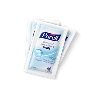 Wipes Hand Sanitizer Purell Ltwt Ctn Ind Pkg Cln 4Bx/Ca