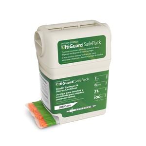 UltiGuard Insulin Syringe/Needle 31gx5/16" 1mL _ Low Dead Space 500/Ca