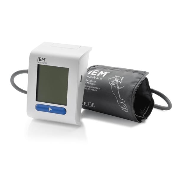 Tel-O-Graph Tabletop Blood Pressure Kit LCD Display Ea