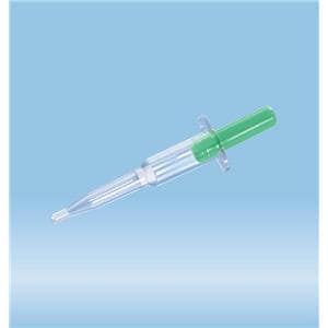 Minivette Lithium Heparin Blood Collection Tube Clear/Green 100uL 200/Pk