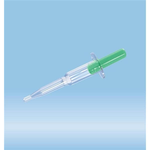 Minivette Lithium Heparin Blood Collection Tube Clear/Green 100uL 200/Pk