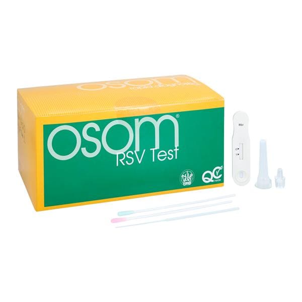 OSOM RSV Test Kit CLIA Waived 25/Bx, 18 BX/CA