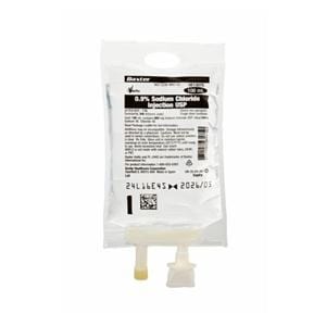 Viaflo IV Solution 0.9% Sodium Chloride 100mL Plastic Container 60/Ca