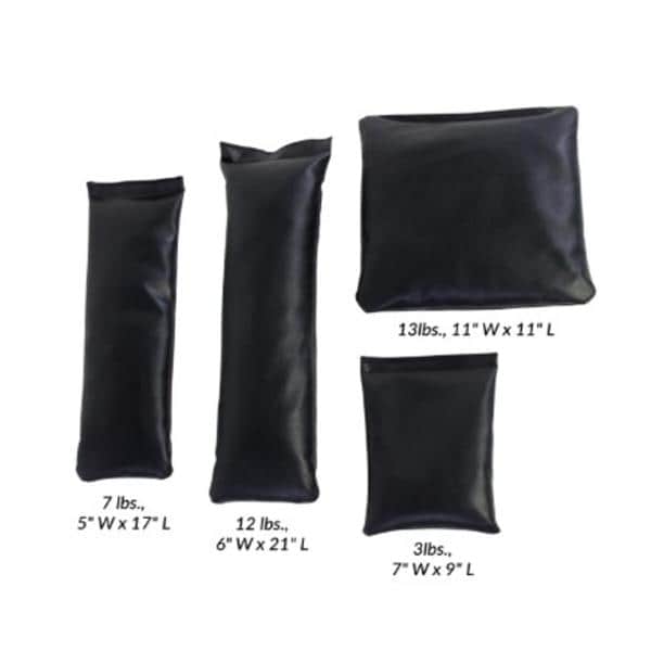 MR-Safe Sandbag Set Black