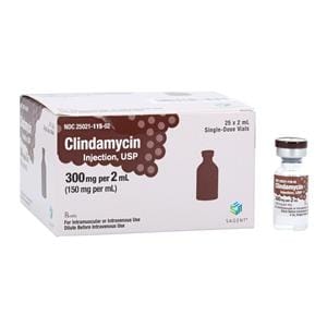 Clindamycin Phosphate Injection 150mg/mL SDV 2mL 25/Package