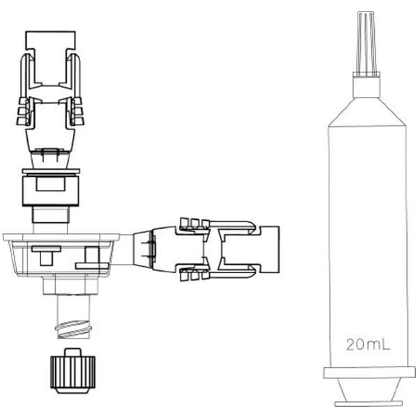 ChemoLock Compounder Cassette 50/Ca
