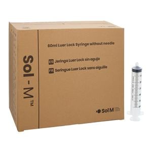 Luer Lock Syringe 60mL Low Dead Space 30/Bx, 8 BX/CA
