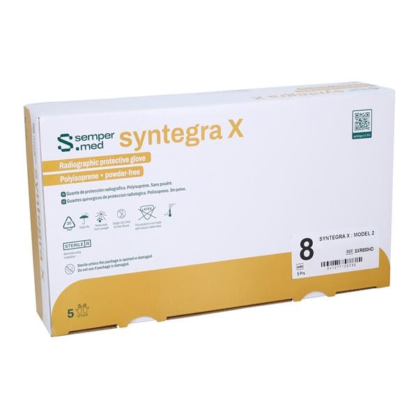 Syntegra X Polyisoprene Surgical Gloves 8 White