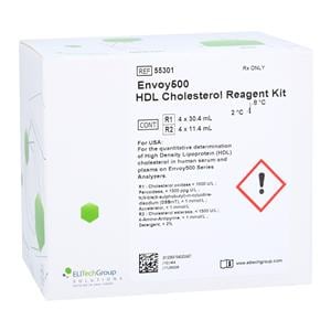 Envoy 500 Lipoprotein Cholesterol Test Kit R1:4x27/R2:4x9mL 8/Bx