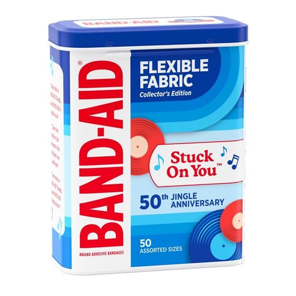 Band-Aid Adhesive Bandage Fabric Assorted Beige Sterile 50/BX