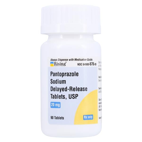 Pantoprazole Sodium Delayed-Release Tablets 20mg Bottle 90/Bt Each
