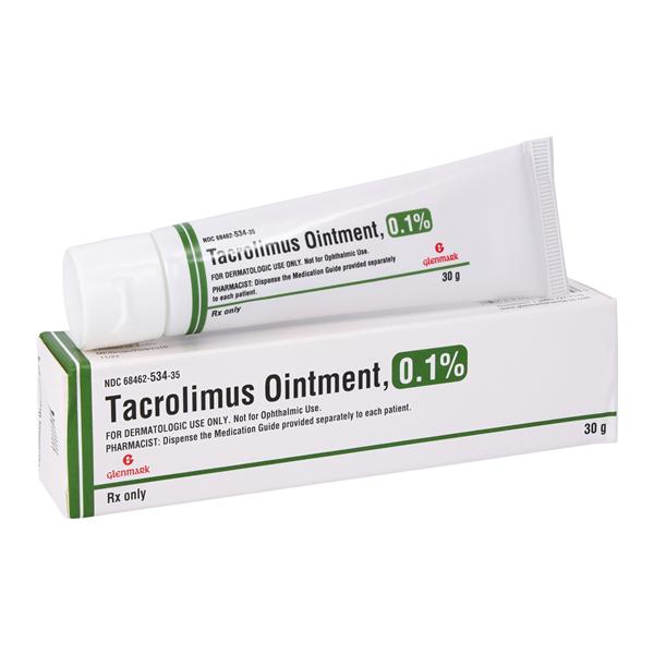 Tacrolimus Topical Ointment 0.1% Tube 30gm