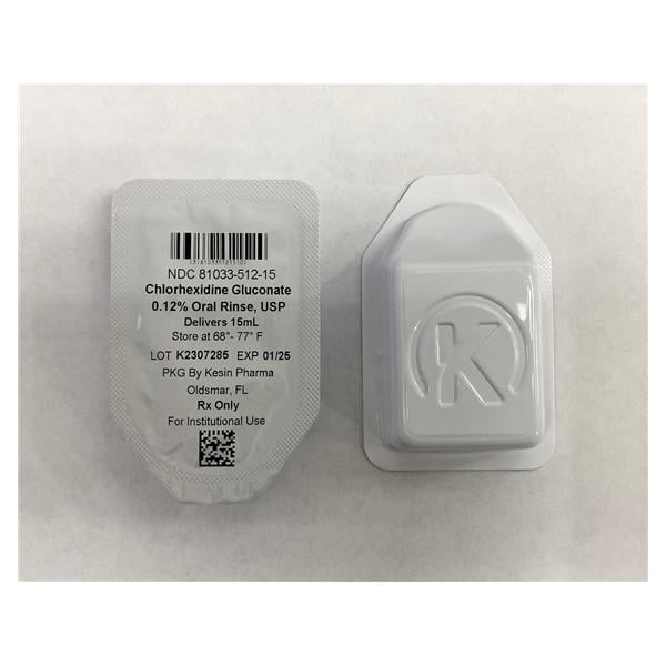 Solution Chlorhexidine 15 mL 100/Case