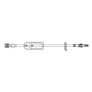 IV Extension Set 14" Rotating Luer 50/Ca