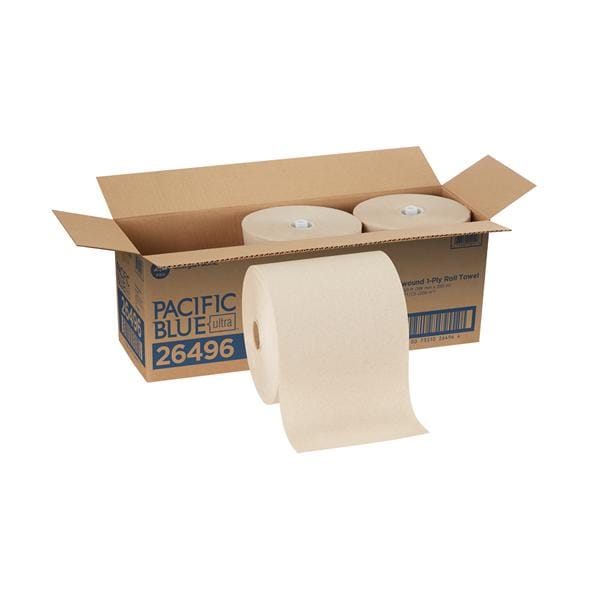 Rolls Paper Towel Pac Blue Ultra 8" Brown 3Rl/Ca