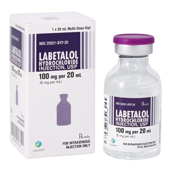 Labetalol HCl Injection 5mg/mL MDV 20mL Each