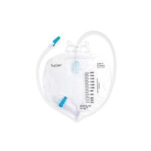TruCath Urinary Night Drainage Bag 2000mL Disposable T-Tap Valve