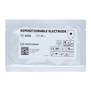 NIKOTRACE Electrode Adult/Child 40x32mm Rectangle Ag/AgCl Disposable 600/Bx