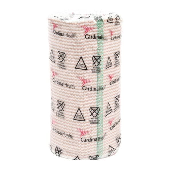 Compression Bandage Cotton/Elastic/Knit/Polyester 6"x5.8yd Beige NS 48/Ca