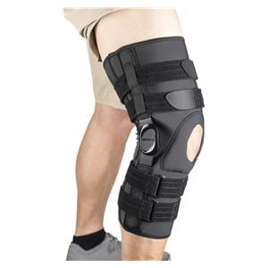 CrossRunner ROM Brace Knee Size Medium Hybrid Fabric 18-21" Thigh Left/Right