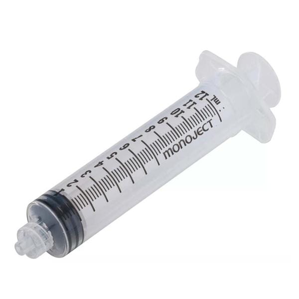 Monoject Syringe 12cc Clear No Dead Space 480/Ca product image